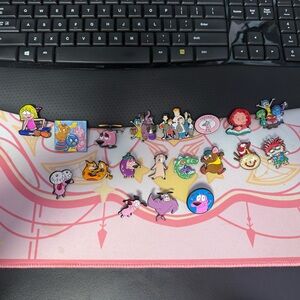 90’s Cartoon Character Enamel Pins